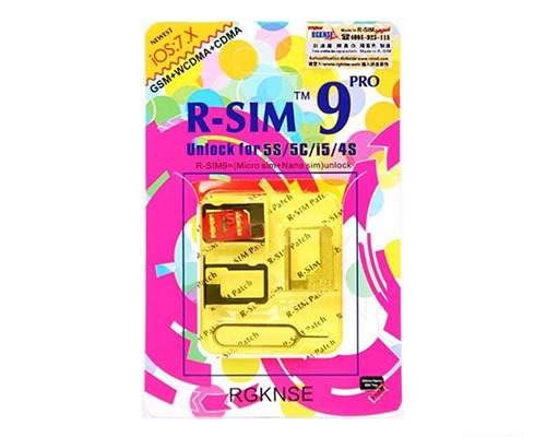 R-sim 9 Pro -iphone 4s 5  5s Gevey Turbosim
